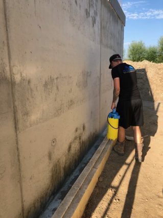 2 Aanbrengen basisverkiezeling nieuwbouw-afdichting
