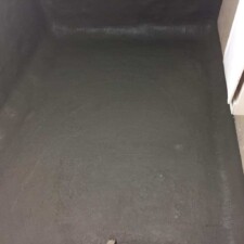 Een kelder die waterdicht is gemaakt.